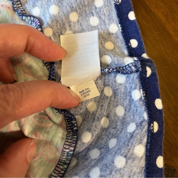 J. Khaki Girls 3T Dress | Patchwork Floral & Dot Print Boutique Style - Picture 5 of 6